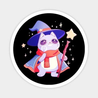 Wizard cat Magnet